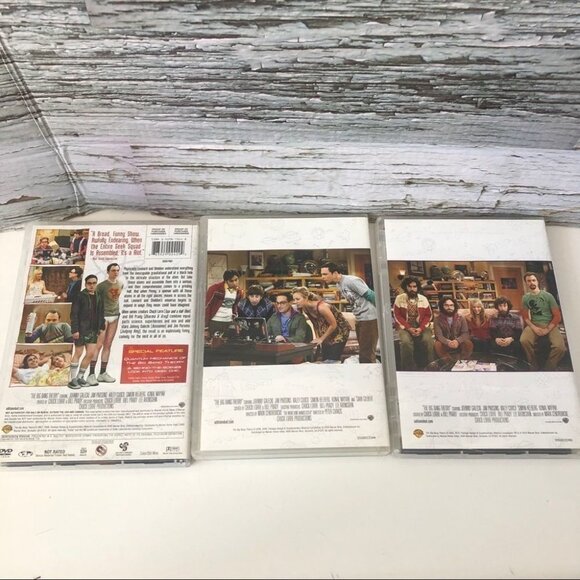 BIG Bang Theory Seasons 1 2 and 3 tv series DVD box sets - Picture 2 of 2